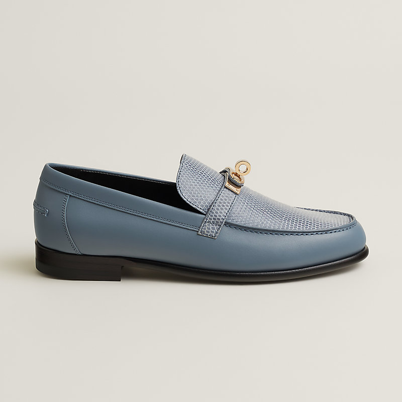 モカシン 《デスタン》 - ブルー | Hermès - エルメス-公式サイト